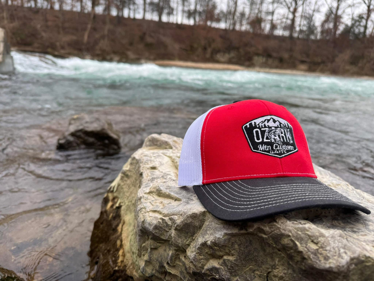 Ozark Mtn Baits Logo Hat